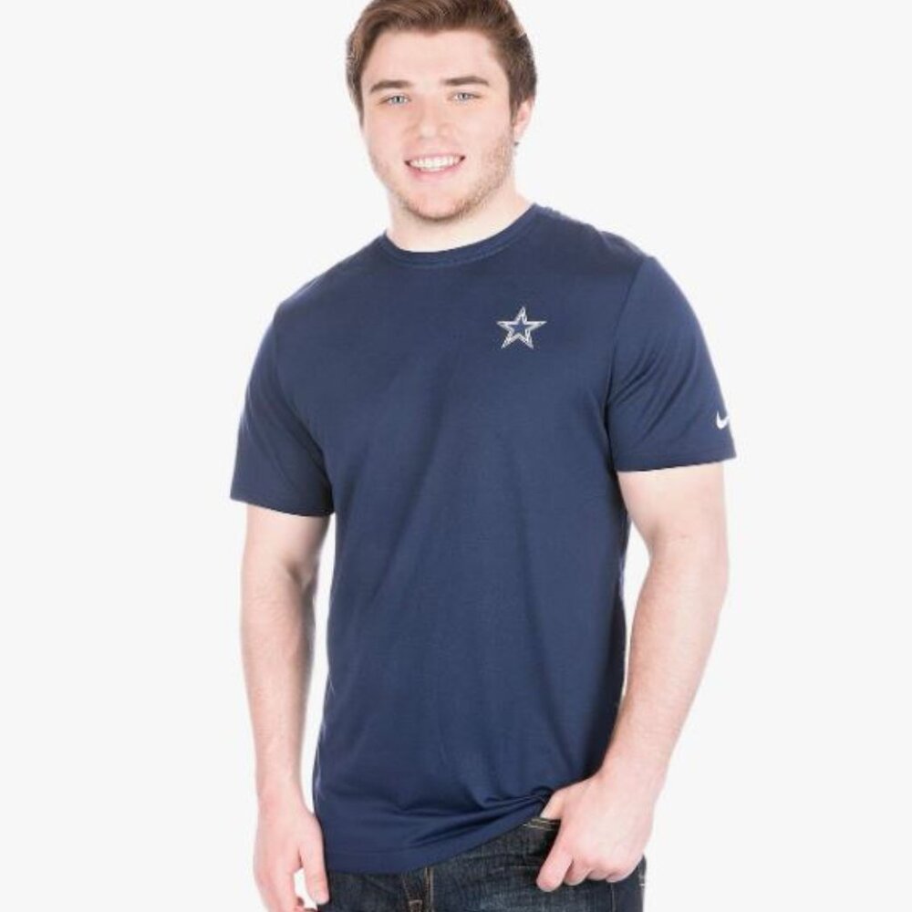 Dallas Cowboys Men's Nike Coaches Shirt Navy‎ XL